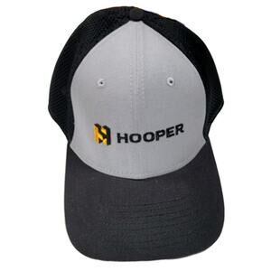 Hooper Corporation Black Adjustable Cap Hat Madison Wisconsin